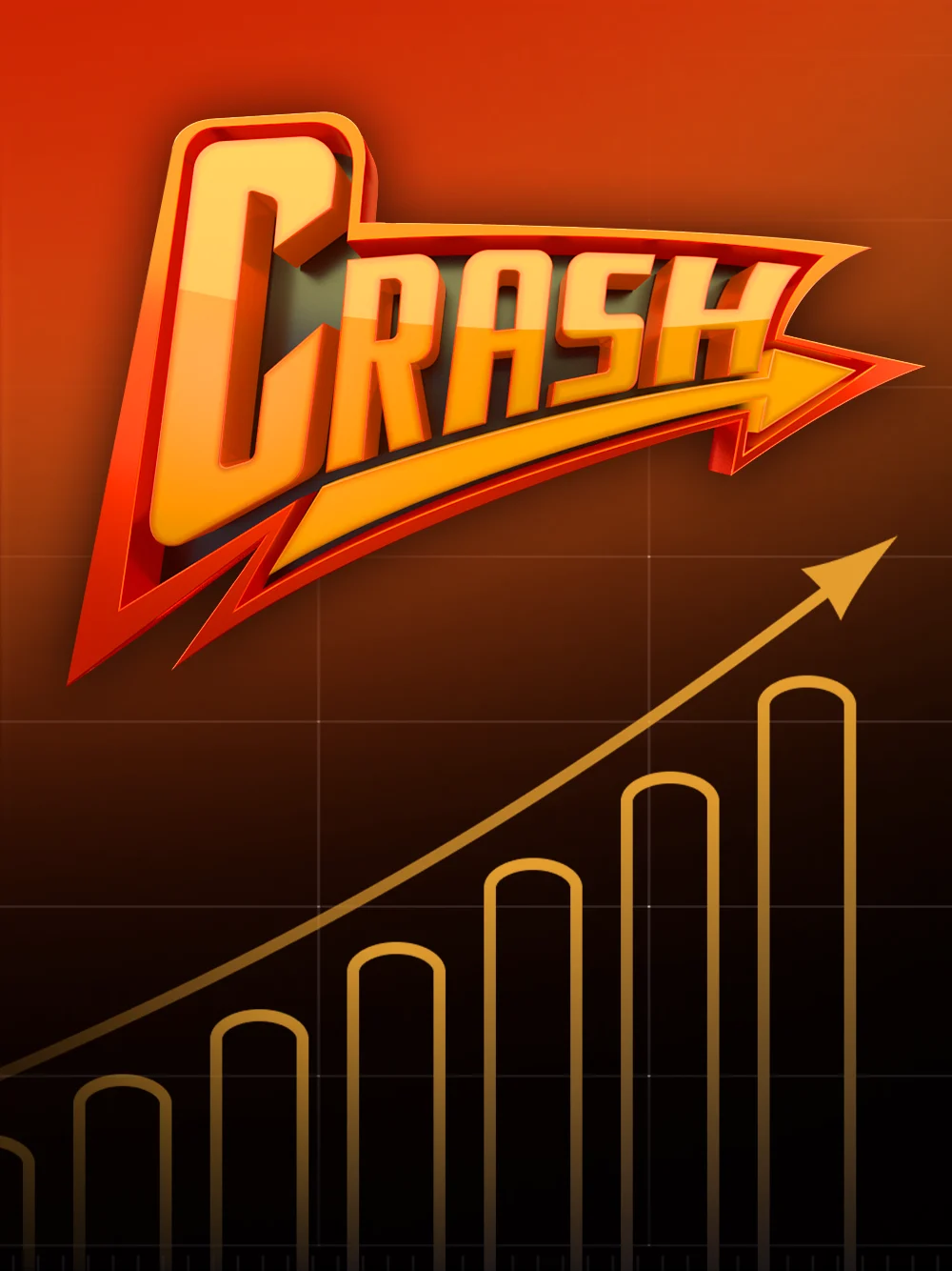 Tarjeta de crash rápido con composición intensa